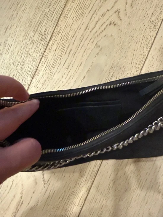 Quince revive nylon convertible crossbody shoulder Bag with Chain - Picture 3 of 3